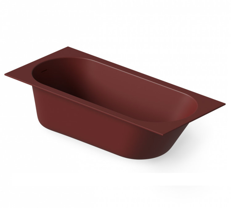 Ванна DEA Design Ease 1800x800x600 мм цвет Red Wine DD8676180017