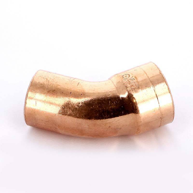 Угол медный 45 градусов однораструбный под пайку Viega 18 мм 100773