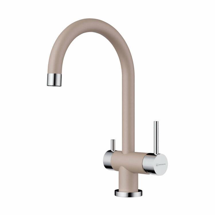 Смеситель для кухни OMOIKIRI Yamada бежевый 4994286
