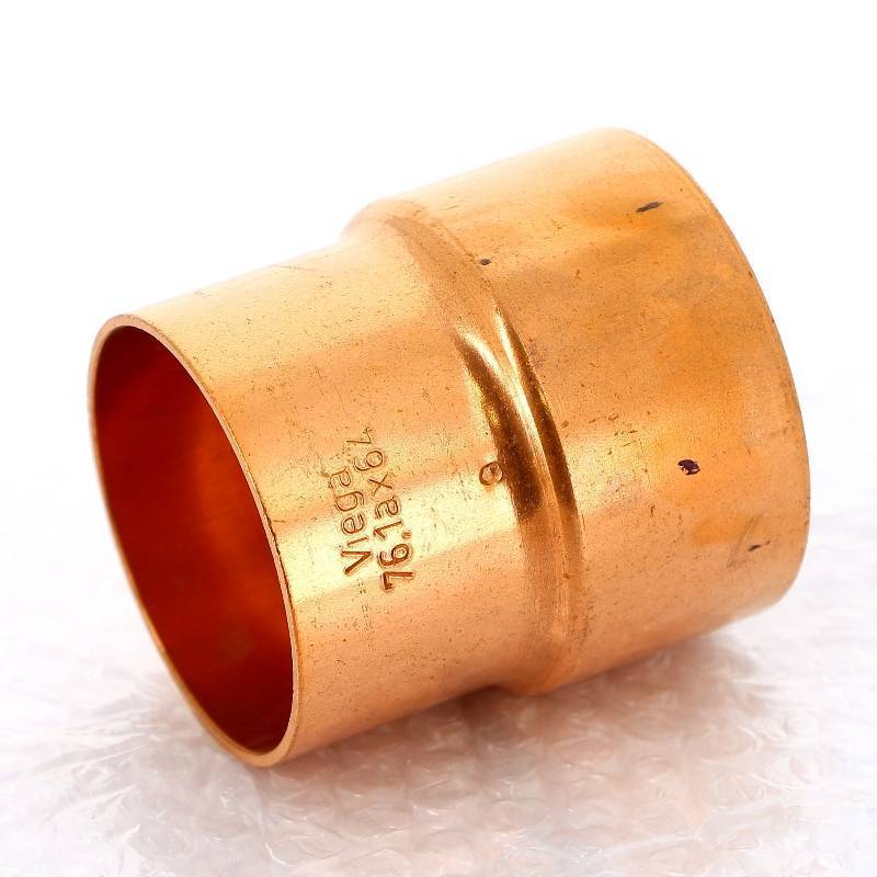 Муфта редукционная однораструбная Viega 76х64 мм под пайку 594206