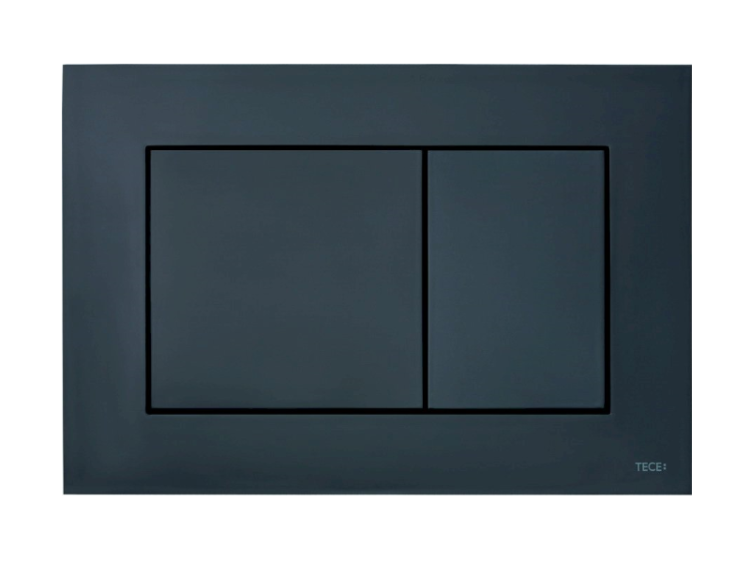 Панель смыва для унитаза TECE TECEnow 220х150 мм черный матовый 9240407