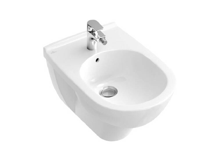 Биде подвесное Villeroy & Boch O.Novo 360x560x310 мм Альпийский белый 54600001