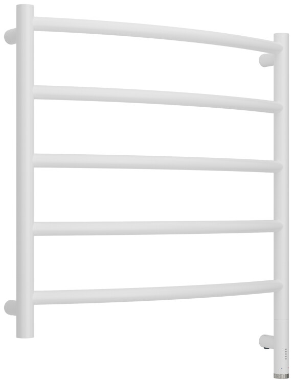 Полотенцесушитель электрический Сунержа Галант 3.1 600x700 мм МЭМ нижнее справа белый матовый 3060016060
