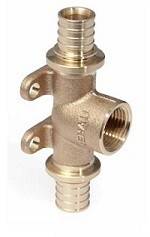 Тройник настенный REHAU RAUTITAN RX+ 20-Rp 1/2-20 бронза 14562941001