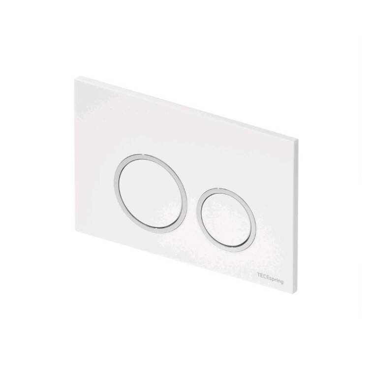 Панель смыва TECE TeceSpring R для унитаза белый/хром 9940103