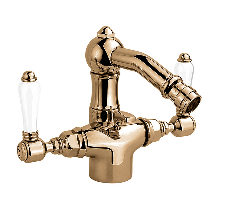 Смеситель для биде Nicolazzi Petit Mont Blanc Bronze 1434BZ78