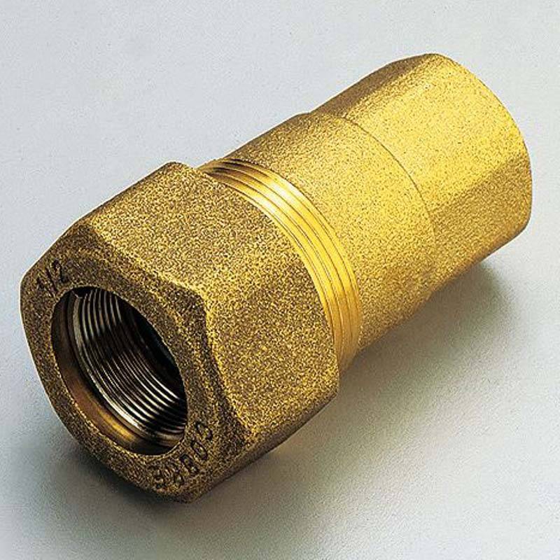 Муфта обжимная Tiemme 1592 2 ВР латунная 1500102