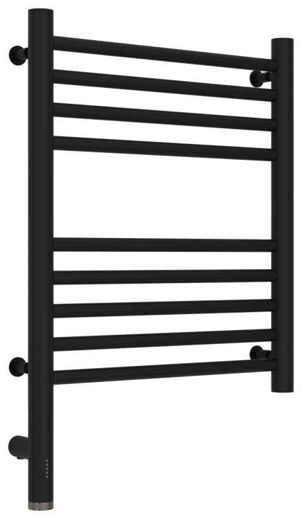 Полотенцесушитель электрический Сунержа Богема 3.0 600x400 мм МЭМ слева черный матовый 3158045040