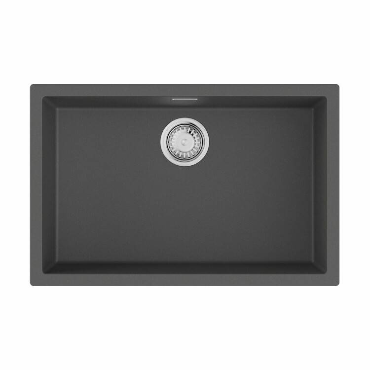 Кухонная мойка OMOIKIRI Yamakawa 75-U/I 756x459 мм платина без отверстия 4993464