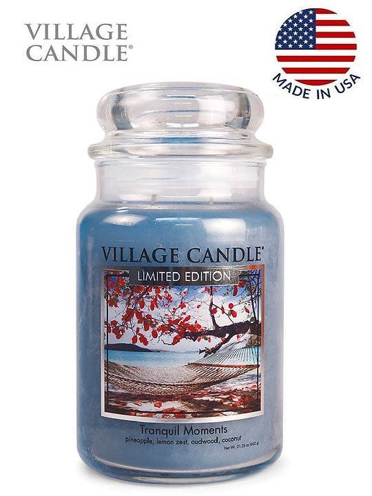 Ароматическая свеча Village Candle Минуты спокойствия 602 г 10217