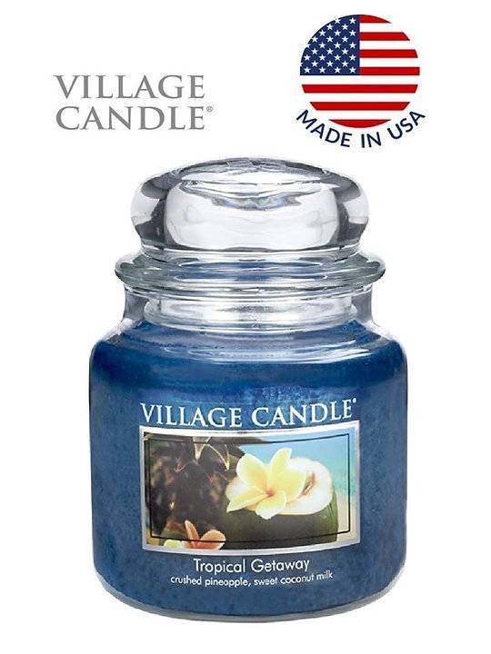 Ароматическая свеча Village Candle Тропический остров 389 г 10167