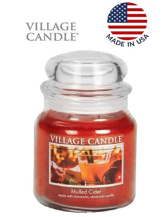 Ароматическая свеча Village Candle Mulled Cider 389 г 10044