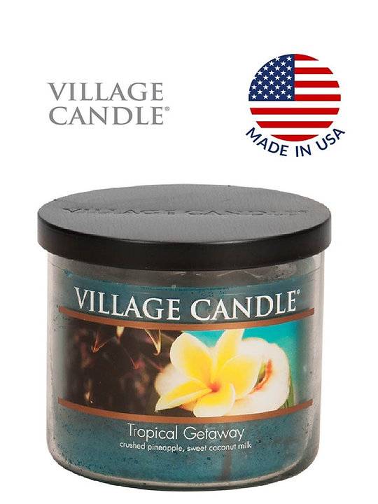 Ароматическая свеча Village Candle Тропический остров 396 г 10169