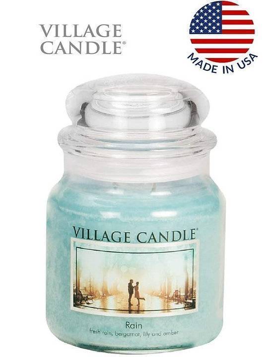 Ароматическая свеча Village Candle Летний дождь 389 г 10128