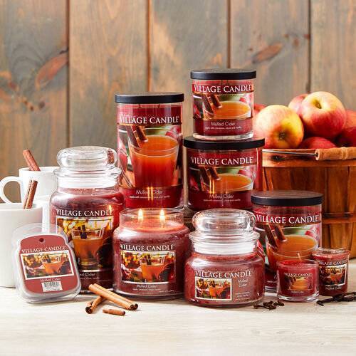 Ароматическая свеча Village Candle Mulled Cider 389 г 10044