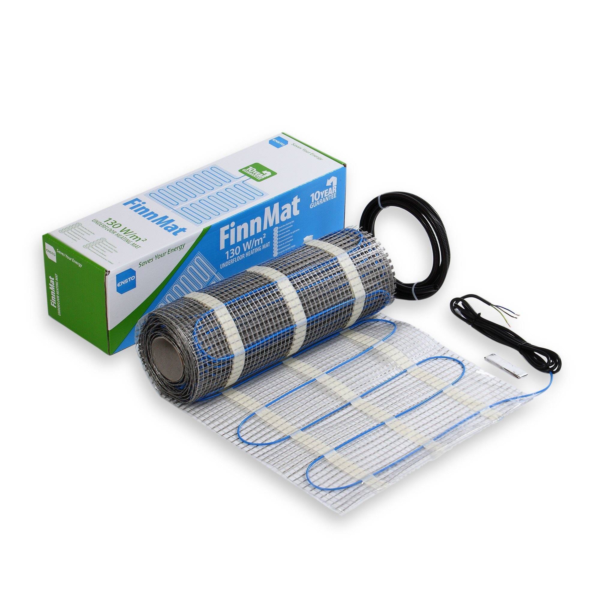 Нагревательный мат Ensto FinnMat 130 Вт/м² 1 м² EFHFM130.1
