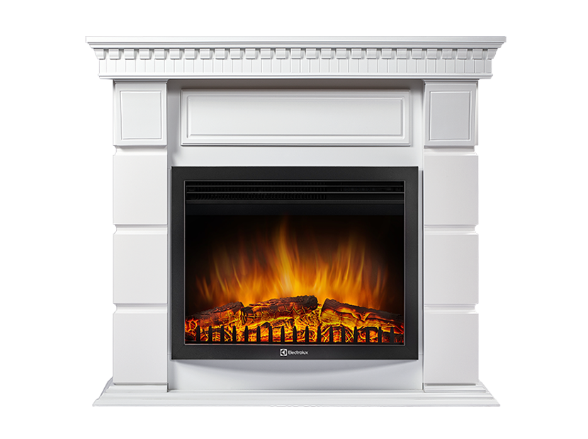 Портал для электрокамина Firelight Elegante 25 белый НС-1233295