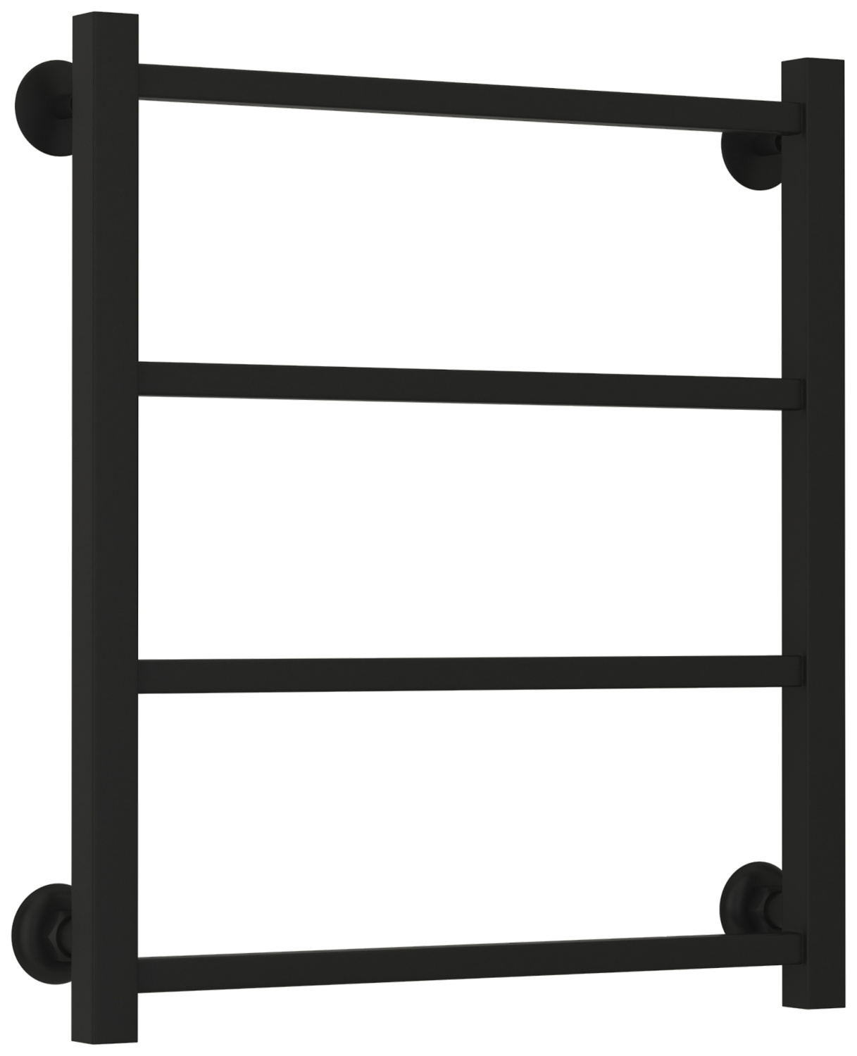 Полотенцесушитель водяной Стилье Версия-КБ 56x60 см черный матовый 31640-6050