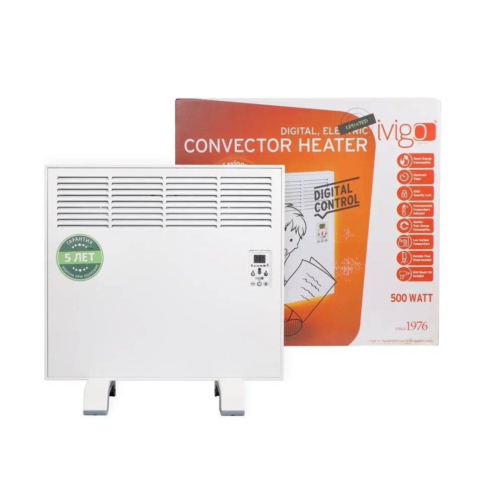 Конвектор электрический iVigo EPK E 500 Вт электронный термостат EPKE05