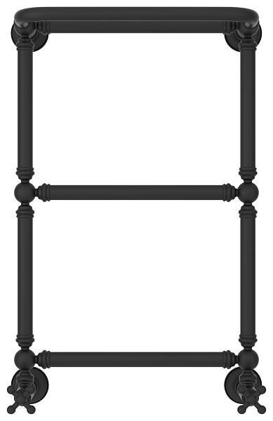 Полотенцесушитель водяной Сунержа Ренессанс 400x660 мм темный титан муар 15-0281-6640