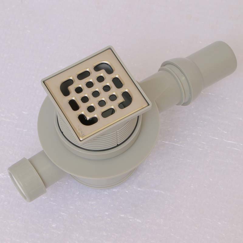 Трап Viega Advantix 100x100 мм горизонтальный выпуск 50 мм нержавеющая сталь 556907