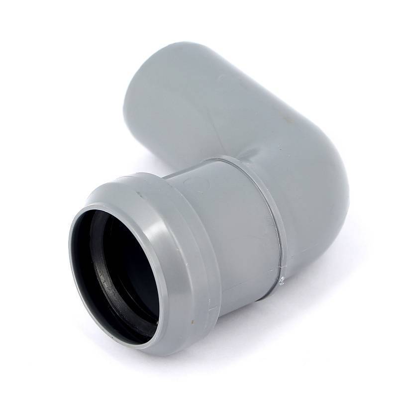 Отвод канализационный Sinikon Стандарт 40 мм 87° 504023.R