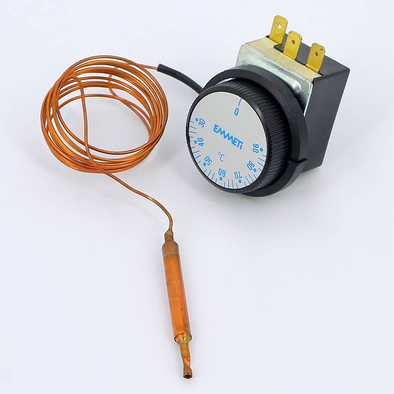 Термостат регулировочный капиллярный Emmeti 16 А 400 В капилляр 1500 мм 02016016