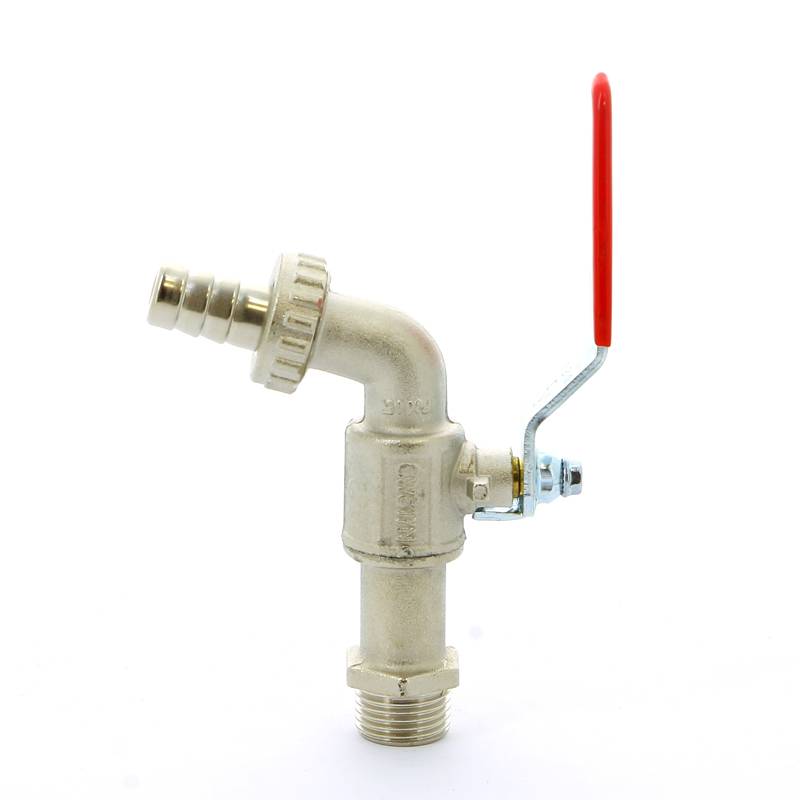 Кран шаровой садовый Itap 132 со штуцером и рычагом 1/2 1320012