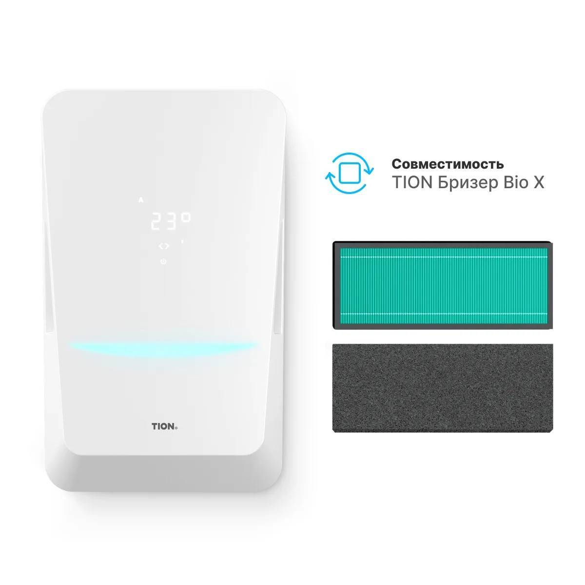 Комплект фильтров Tion Bio X Base (G4/E11) 4630018531122