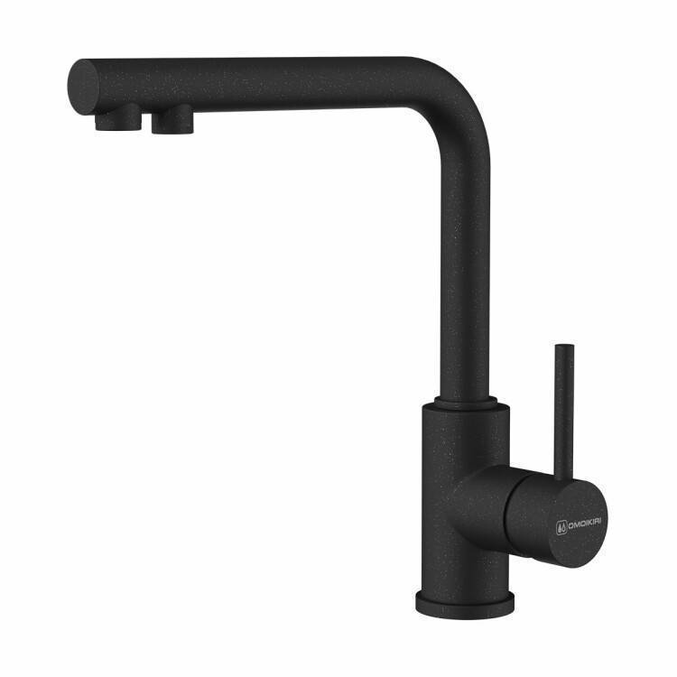 Смеситель для кухни OMOIKIRI Nakagawa 2 PLUS черный 4994414