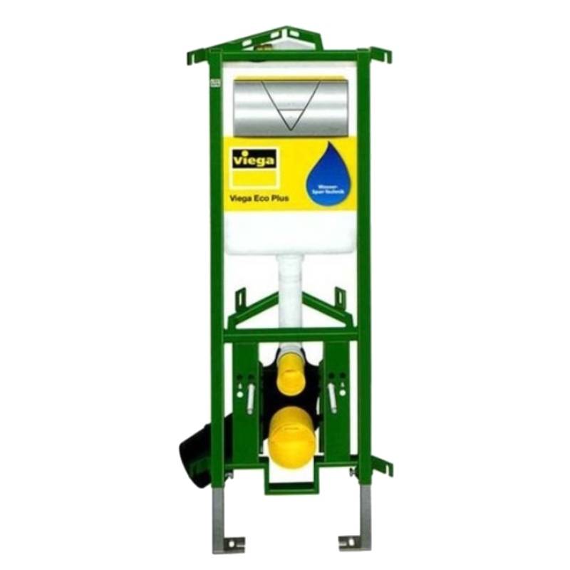 Комплект инсталляции Viega Eco Plus с кнопкой Visign for Style 10 1130х490 мм 660338