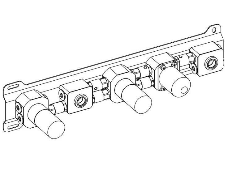 Внутренняя часть для смесителя для ванны и душа Fantini Fontane Bianche 4700P019A