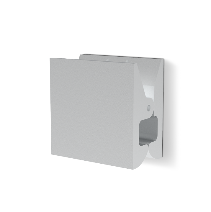 Крючок одинарный Decor Walther PINCH S/M 50х27.5х50 мм серебро матовое 0907274