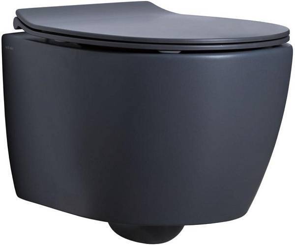 Чаша подвесного унитаза Allen Brau Fantasy антрацит 4.11004.AN