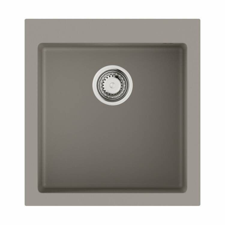 Мойка кухонная OMOIKIRI Bosen 47 470x500 мм 3 отверстия Leningrad Grey 4993816
