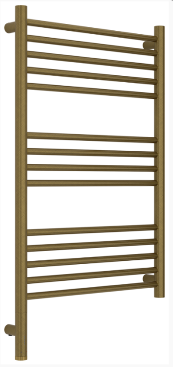 Полотенцесушитель электрический Сунержа Богема 3.1 800x500 мм МЭМ нижнее слева состаренная бронза HOG0560048050