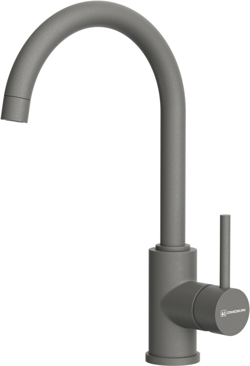 Смеситель для кухни OMOIKIRI Shinagawa-P платина 4974107