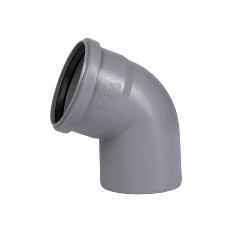 Отвод канализационный Ostendorf HT DN 90 67° 114130