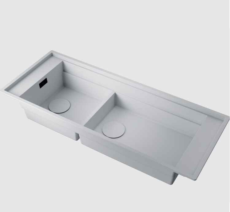 Кухонная мойка OMOIKIRI Sintesi Pro 1100x460 мм 2 чаши белый 4997449