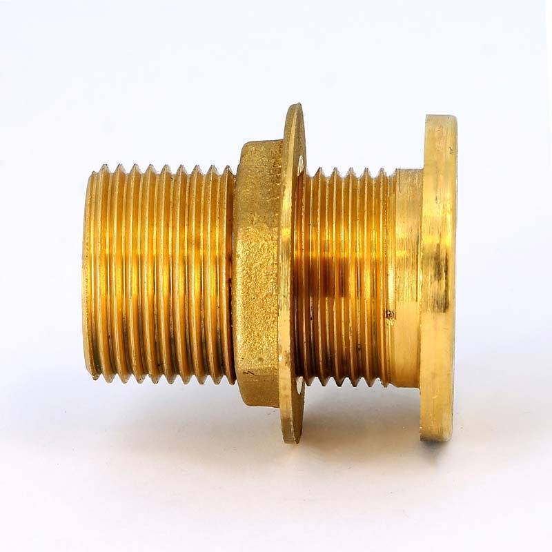 Выпуск резервуарный Tiemme 1 НР с фланцем и контргайкой без заглушки 1500176