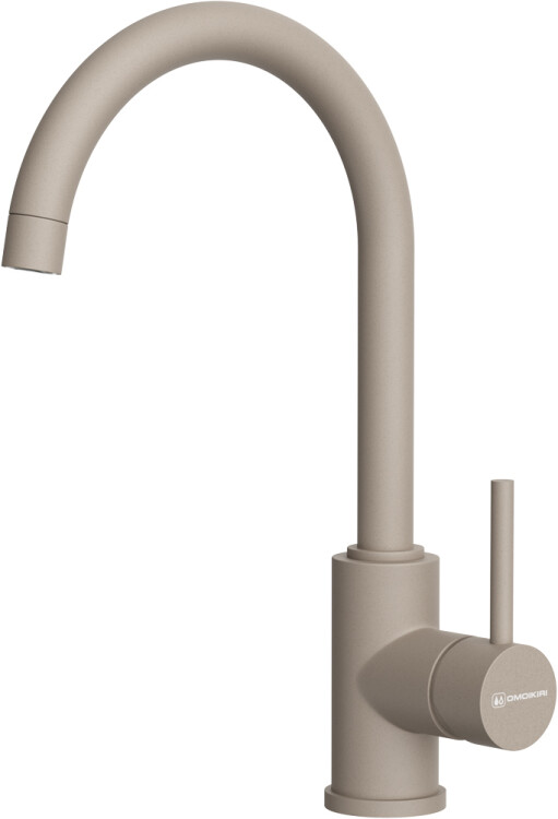 Смеситель для кухни OMOIKIRI Shinagawa-P бежевый 4974110