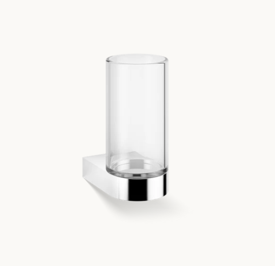 Стакан с держателем Decor Walther Century WMG настенный 60x90x125 мм хром 0586700