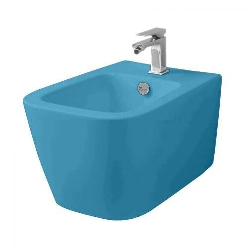 Биде подвесное Artceram A16 360х525х290 мм синий Blue Avio ASB0013800