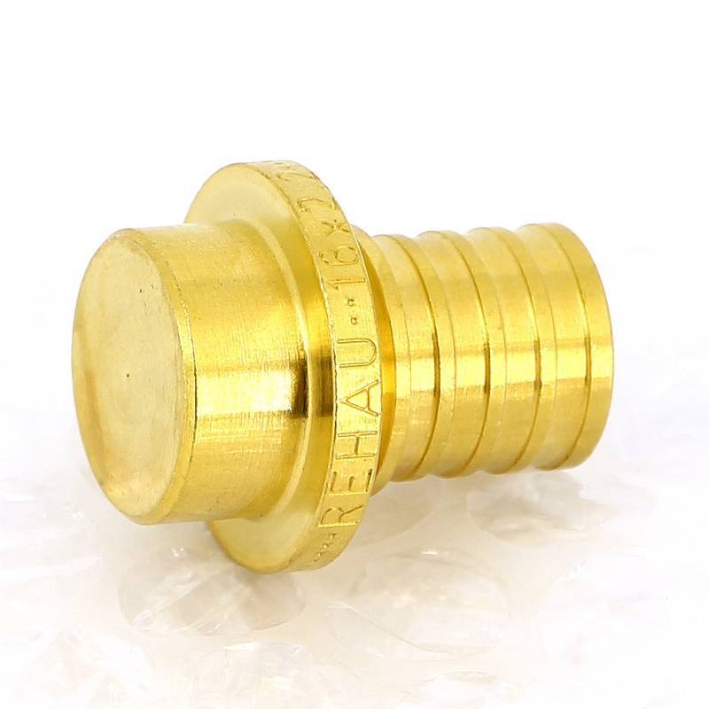 Заглушка надвижная REHAU RAUTITAN 16 мм латунь 11377931001