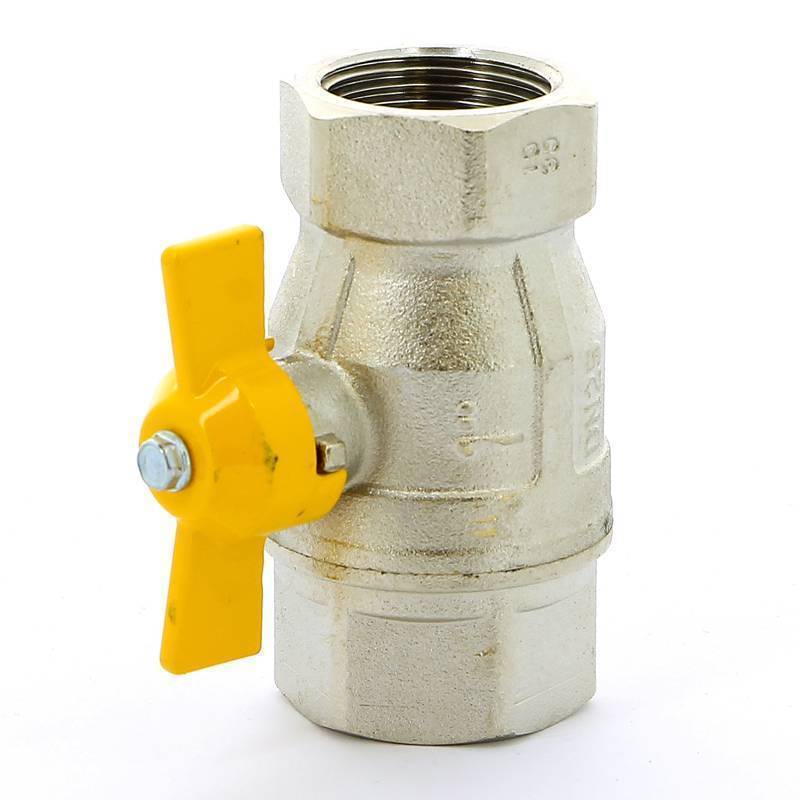 Кран шаровой для газа ITAP Berlin 072 1 ВВ бабочка 0720100