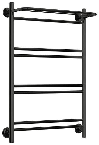 Полотенцесушитель водяной Стилье Версия-Н1 50x80 см черный 17621-8050