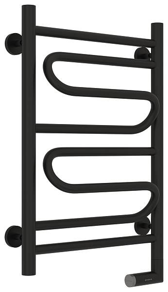 Полотенцесушитель электрический Сунержа Элегия 2.0 400x600 мм правый матовый черный 31-5219-6040