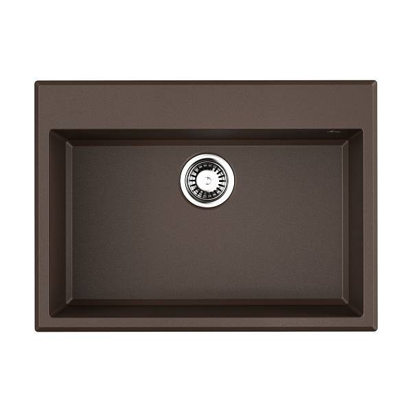 Кухонная мойка Omoikiri Tedori 68-DC Tetogranit 68x50 см темный шоколад 4993968