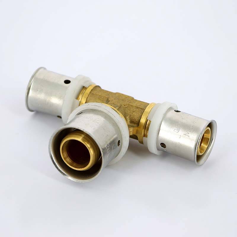 Тройник пресс Uni-Fitt 20x26x20 мм 706G7870