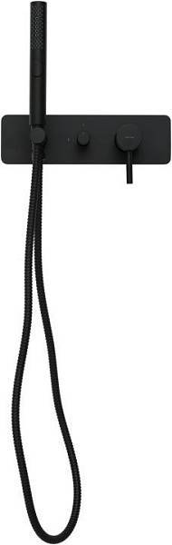 Смеситель для ванны с душем Allen Brau Priority со встроенной частью черный матовый 5.31009-31